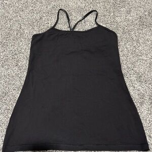 lululemon athletica Black Tank Top